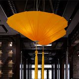 定做 创意个性餐厅吊灯中式包厢别墅过道走廊茶楼卡座包间伞形灯