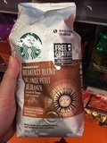 Starbucks星巴克早餐综合咖啡豆 中度烘培340g