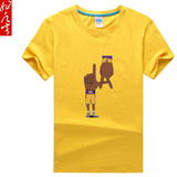 2016年男女湖人队LA科比T恤24号退役信黑曼巴篮球短袖t恤纪念衣服