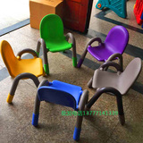 批发幼儿园椅子儿童靠背塑料板凳宝宝成套桌椅学习写字椅家用餐椅