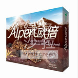 英国进口 Alpen 欧倍 巧克力味什锦谷物棒137.5g 5支休闲零食临期