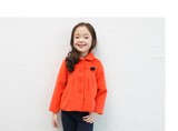 外贸童装 韩国品牌女童长袖翻领短款 儿童气质毛呢外套
