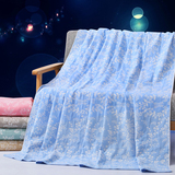 毛巾被纯棉双单人夏季学生加厚毛巾毯纱布午睡夏凉空调毯儿童床单