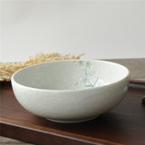 日本进口陶瓷餐具 古依烧白绘变樱花钵碗菜碗盖浇饭碗面碗汤碗