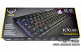 现货 CORSAIR/海盗船 STRAFE 惩戒者 K65 K70 K95 RGB 机械键盘