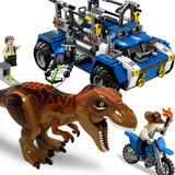 将牌侏罗纪公园我的世界人仔恐龙霸王龙玩具模型兼容乐高拼装积木