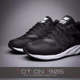New Balance新百伦男鞋黑白奥利奥复古鞋跑步鞋3M反光 MRT580TB