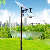 新款太阳能蒙古庭院灯户外3米4米LED小区园林特色民族景观道路灯