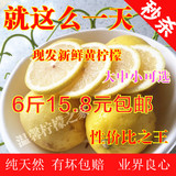 现摘安岳黄柠檬新鲜优质丑果特价6斤限时包邮榨汁切片泡水果首选