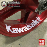 Kawasaki 川崎 Z250 小忍者 ZX10R/6R 通用轮毂贴纸反光贴花 21