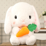可爱流氓兔公仔宝宝毛绒玩具兔子抱枕小白兔玩偶布娃娃生日礼物女