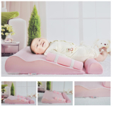 防吐奶婴儿枕头宝宝定型枕倾斜坡度喂奶床垫哺乳枕防打鼾溢漾奶垫