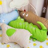 创意可爱动物枕全棉长抱枕趴睡枕卡通儿童房床上安抚睡觉抱枕靠垫
