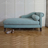 新古典后现代贵妃沙发法式简约躺椅 欧式美式贵妃榻地中海休闲椅