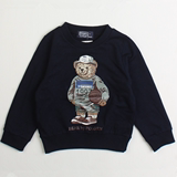 韩国正品童装代购2016儿童秋装新款LGN男女童宝宝大熊熊长袖T恤