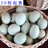 农家散养绿壳蛋 土鸡蛋天然新鲜笨鸡蛋自养乌鸡蛋柴鸡蛋
