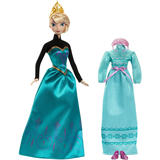 美国正品代购 迪士尼冰雪奇缘玩具爱莎艾莎娃娃安娜公主生日礼物