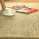 印度进口羊毛地毯宜家简约风格纯手工印染客厅卧室长方形床边地垫
