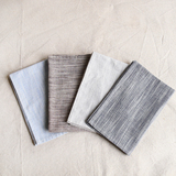 日式简约棉麻餐垫餐布 素色条纹西餐垫布垫花盆垫盖巾布拍摄背景