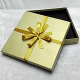 高档金色超大号商务礼品盒正方形包装盒油画相框婚纱照礼物盒定做
