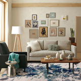 布伦达2016新品客厅现代简约卧室土耳其进口玄关茶几沙发抽象地毯