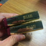 【现货】美国代购milani唇膏口红17#，25#豆沙红现货