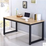 包邮电脑桌台式家用简易书桌简约现代学生写字台双人办公桌会议桌