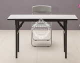1.6米*0.6米可折叠桌培训桌长条便携式会议桌办公会展活动促销桌