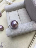 爱迪生珍珠14—15mm淡紫色戒指