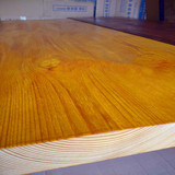 老松木榆木纯实木定制批发 吧台板一字隔板置物架桌面新款书架板