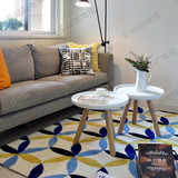 时尚简约现代欧式地毯客厅沙发茶几地毯卧室床边地毯美式地毯定制