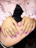 韩国儿童孕妇卡通手贴纸HELLOKITTY贴花美甲贴纸贴片假指甲成品