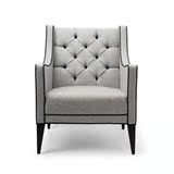 单人位沙发椅客厅现代简约创意洽谈咖啡椅休闲椅MO-LC-125