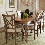 美式乡村实木橡木长方形餐桌 欧式雕花仿古复古餐桌餐椅组合定制