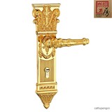 正品泰好工房纯铜锁具全铜简欧式大门卧室内房门锁把手TH85-9898