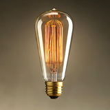创意爱迪生灯泡40W瓦E27螺口灯头工业复古温馨浪漫怀旧钨丝灯光源