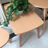 新款小户型实木长方形矮茶几原木色简约现代沙发几折叠小桌子欧式