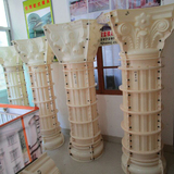 GRC罗马柱模具 别墅ABS塑钢水泥欧式构件圆头柱子 现浇圆形罗马柱