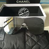 现货Chanel 16春夏新款 机场系列 飞行员 镜面反光 墨镜 太阳眼镜