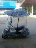 电动车遮阳伞踏板车伞助力车雨棚电瓶车伞女装摩托车特厚铝合金伞