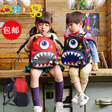 韩国小恶魔儿童书包男女高档幼儿园2-3-5岁宝宝双肩背包超酷小包