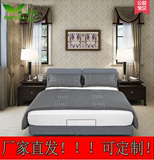 慕思简爱同款高档婚床简约现代小户型布艺软床 可拆洗1.8米定制
