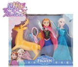 贝婷娜冰雪奇缘艾莎安娜公主公仔爱莎frozen套装女孩芭比娃娃玩具