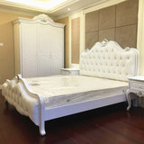 欧式床实木双人床1.5米田园床现代简欧家具卧室婚床大床1.8公主床