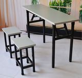 简易折叠桌餐桌椅学生课桌椅办公桌会议桌培训桌长条桌书桌条形桌