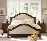 特价 美式真皮软包实木床法式1.5 1.8米卧室双人布艺床公寓家具