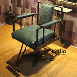 复古美发椅子 欧式美发椅 中式美发椅 豪华剪发椅子 高档理发椅子