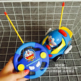 哆啦A梦无线遥控车卡通版可爱叮当猫宝宝赛车小汽车模型儿童玩具