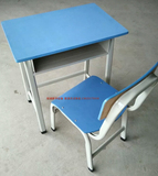 学生课桌椅 单人固定台椅 培训辅导班 学校书桌 厂家直销