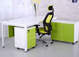 新款办公家具老板桌办公桌 简约板式大班台主管桌总裁桌椅组合